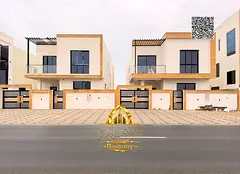 A 10% down payment and a monthly installment of AED 5,000. Own a villa at the lowest price on the ma