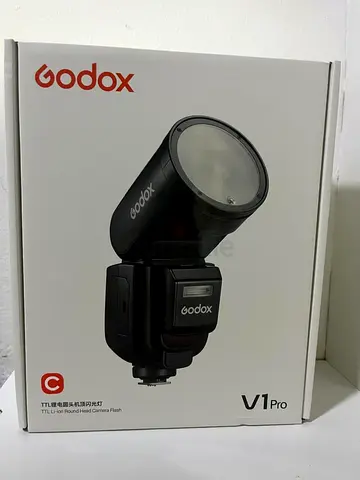 Godox V1 Pro C V1Pro C Flash Speedlite for Canon, Detachable SU-1 Sub Light, USB-C Rechargeable Batt