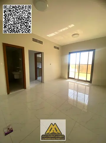غرفه وصاله - الروضه 1 - تسهيلات بالدفع - بنايه جديده - سهوله الخروج من عجمان - بنايه عائليه بالكامل