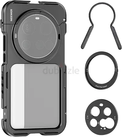 NEEWER 15 Ultra Cage, Quick Release Video Rig Case Phone Stabilizer Holder