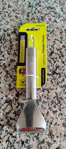Royalford Stainless Steel Triangle Peeler - New in Pack
