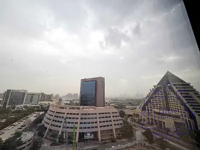 European life! Studio +study room prime location near to Dubai Healthcare city merto station