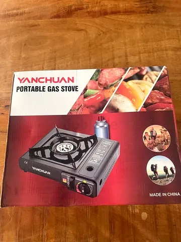 Compact Portable Gas Stove - New in Box