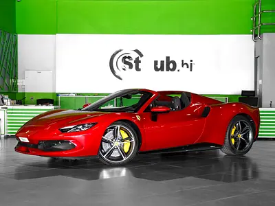 296 GTS | ONLY 869KM | CARBON EXTERIOR & INTERIOR | ALCANTARA TWO-TONE INTERIOR | SERVICE AL TAYER