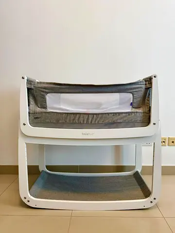 Snüz SnuzPod4 Bedside Crib for Infant/ Baby | Increased Air Flow for better sleep | 3D breathable ma