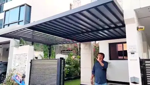 Pergola carparking canopy shades awing