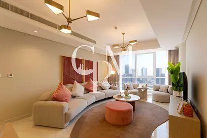 شقة فاخرة 3 غرف نوم | تصميمات داخلية عصرية | إطلالات على جزيرة المارية