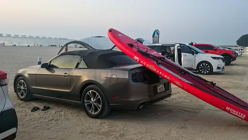 Aqua marina monster paddel board