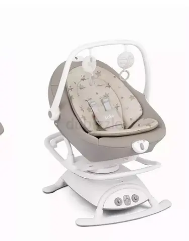 Joie Baby Swing/Rocker with Toy Bar — Light Grey