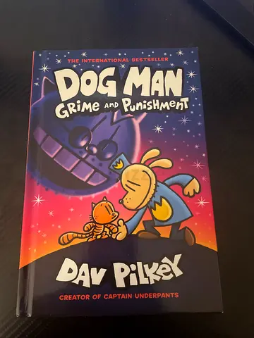 Dog man grime and punishment book