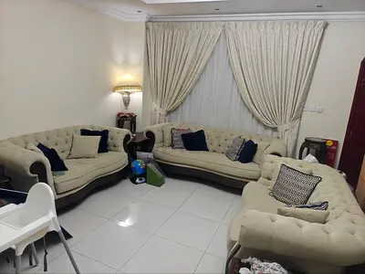 3 Beige Sofas