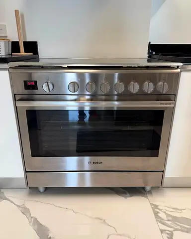 Bosch series 8 Top Gas Oven Electric Cooker 90x60cm 5 barner
