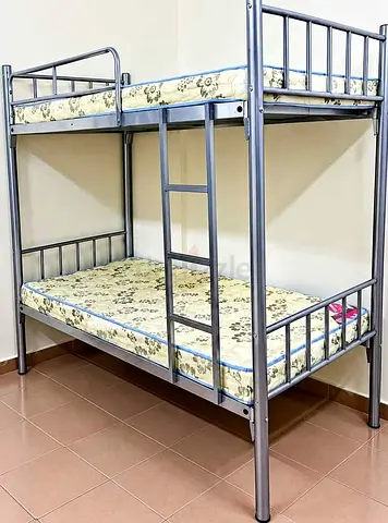 Bed silver Color heavy duty Bunk Type