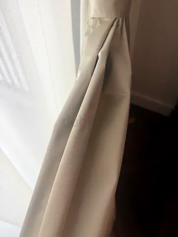 White blackout curtain panel - like new, single panel 3.20 mi hight and 3.5m wide
