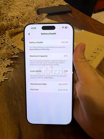 Iphone 16 promax 256 gb from first owner