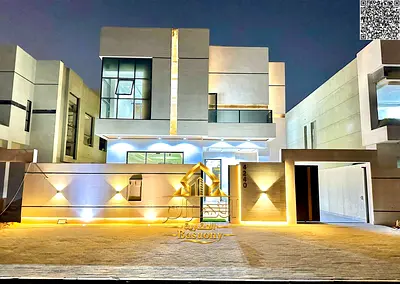 A 10% down payment and a monthly installment of AED 5,000. Own a villa at the lowest price on the m