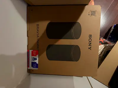 Sony BRAVIA rear 9 Theatre Surround Speakers - Pair, New in Box