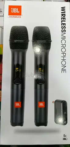 JBL Wireless Handheld Microphone Duo – 2 Mics with Receiver