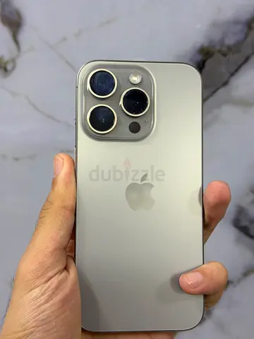 iPhone 15 pro 256 , Good Condition battery message 1550 aed