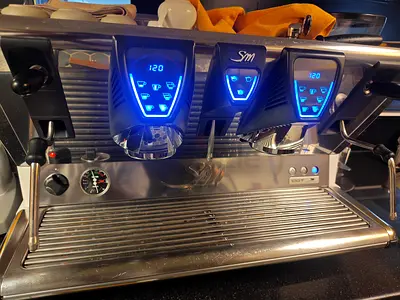 La San Marco 100 Touch – 2 Group Commercial Espresso Coffee Machine