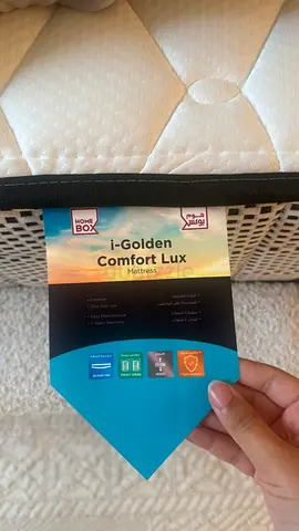 i-Golden Comfort Lux mattress from HomeBox – Queen size, lightly used