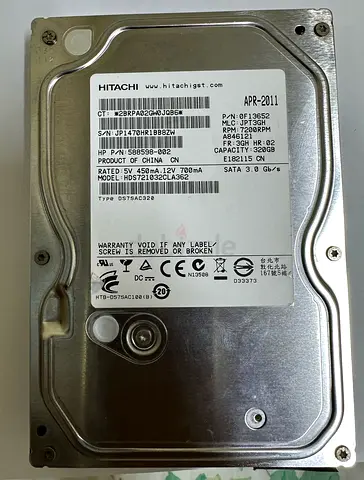 Hard Disk Deive 320 GB