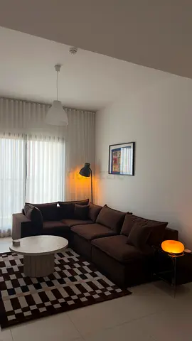 Brown L-shaped Sofa new 🤎