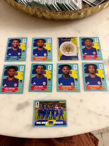 Collection of Football Player Trading Cards — Various Players (Set of 9)