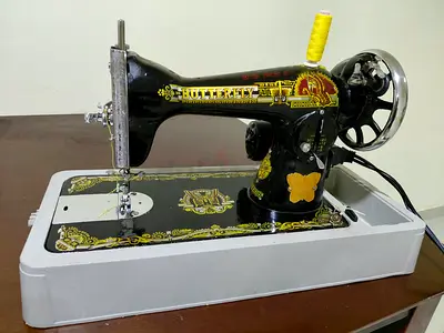 Vintage Butterfly Sewing Machine in Working Condition