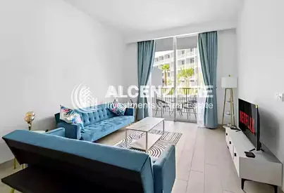 Furnished 1BR | Vacant | Garden View