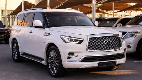 2020 Infiniti QX80 Luxury GCC Specs