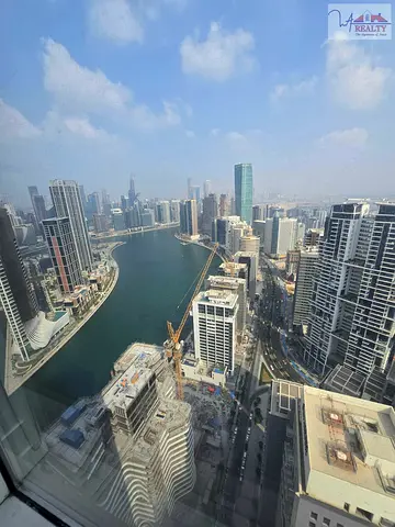Furnished Canal View Office | Churchill Executive | High-Floor Business Bay