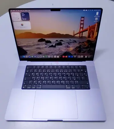 MacBook Pro 16-inch, M1 Pro, 16 GB, 1 TB