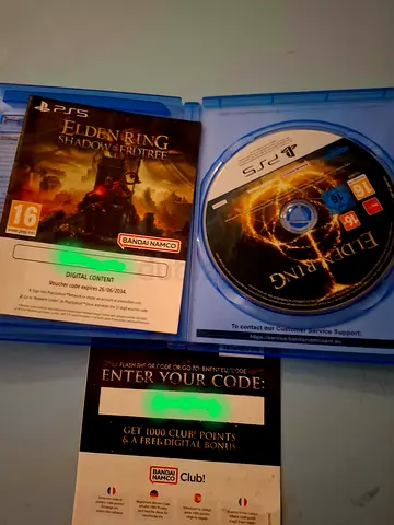 Elden Ring (PS5) disc + DLC code included + coin bundle edition