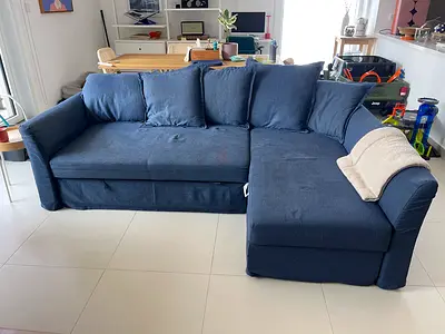Ikea. Holmsund 3-Seater Sofa convertible into bed - Good Condition