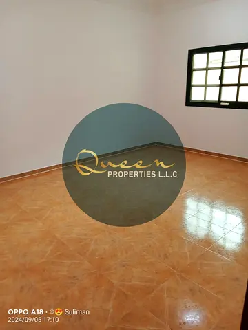 للايجار ملحق سكني 3غرف وصالة في المويهات عجمان