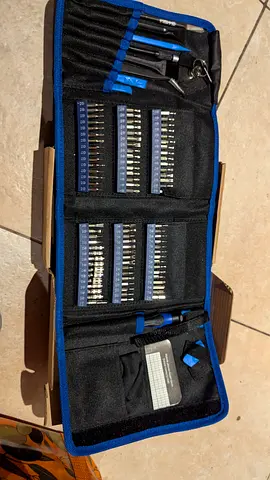 Comprehensive Precision Screwdriver Bit Set with Case