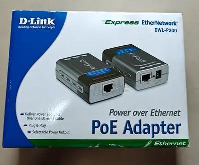 Dlink DWL-P200 Power Over Ethernet Adapter