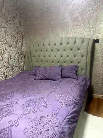 King size bed with mattress