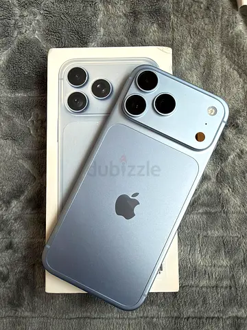 Apple iPhone 18 Pro Max 256GB Glacier Blue TDRA Warranty until 18-oct-2027