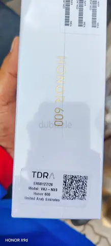 Honor 600 (HKJ - NX9) unopened box - UAE