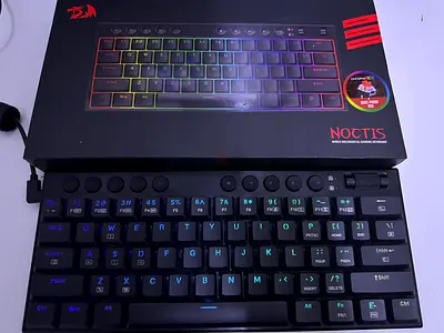 Redragon noctis k632 mechanical low profile gaming keyboard