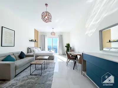 Modern Studio in AG Tower, Business Bay ALL BILLS Inc. + FREE Parking & Wifi