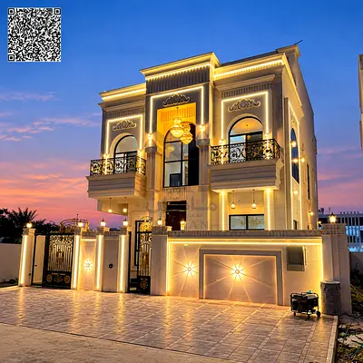 Luxury 6 Master Bedroom Villa for Sale | Opposite Al Safir Mall | AED 2.15M Prime Location | Two Stone Facades | Street & Alley | Registration Fees Included
