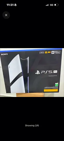 Sony PlayStation 5 Pro console - Boxed, Unused + One additional controller (Total 2 controllers)
