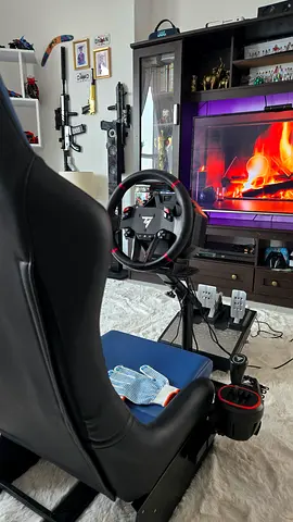 Thrustmaster T598 full racing simulator set [Gloves included aswell]