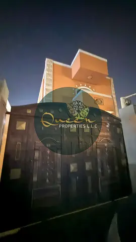 للايجار ملحق سكني 3غرف وصالة في الروضة 3 عجمان