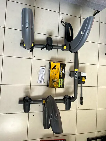 Bike Rack / Saris Thelma 3-Bike Hitch Rack + Black Boar ATV Multi-Hitch Bundle