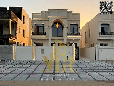 فيلا فاخرة للبيع في الزاهية عجمان بتشطيبات راقية وتصميم عصري وموقع مميز بالقرب من جميع الخدمات