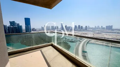 غرفتين نوم واسعتان | تصميم رحب | حياة مميزة في جزيرة الريم
